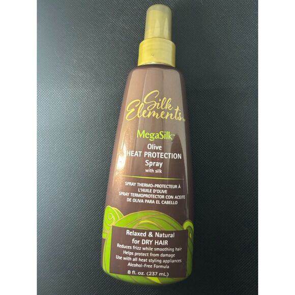 Silk Elements Other - Silk Elements Megasilk Olive Heat Protection Spray - 8oz